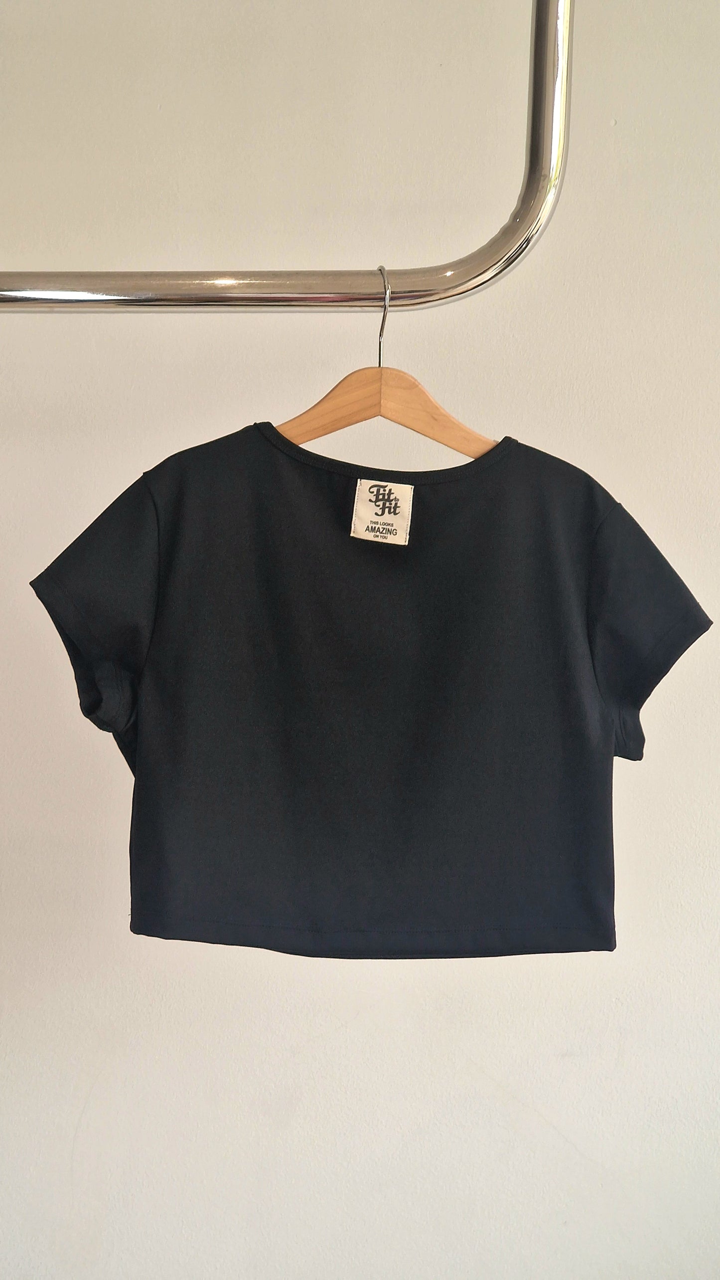 Top Crop Preto