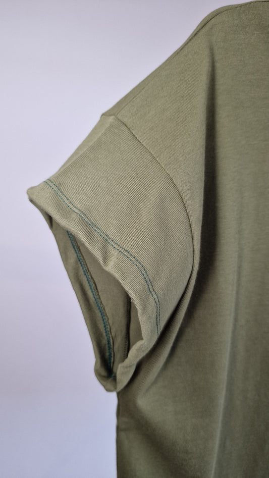 T-shirt Basic Contorno Cropped