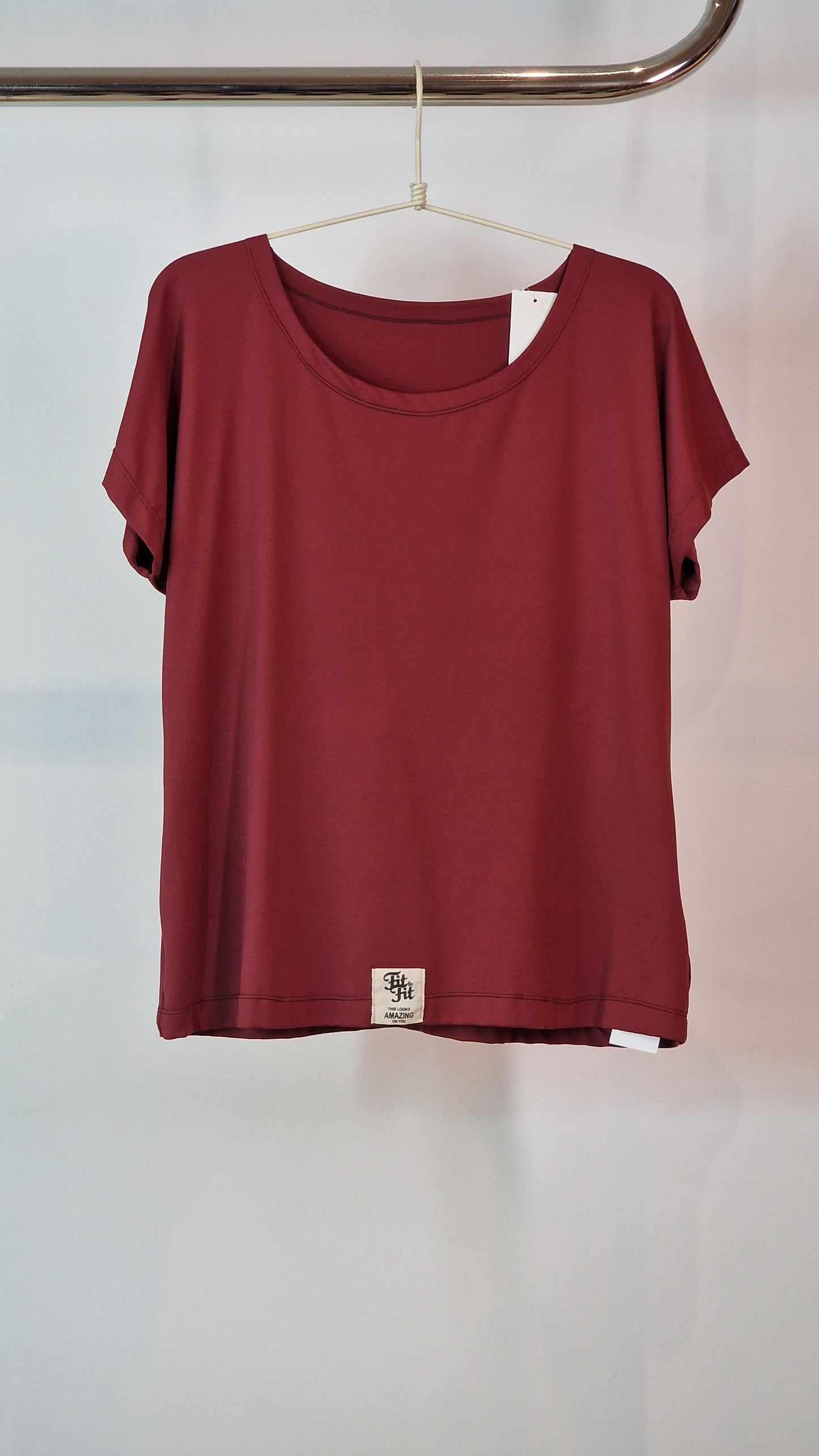 T-Shirt Basic Barco Bordeaux