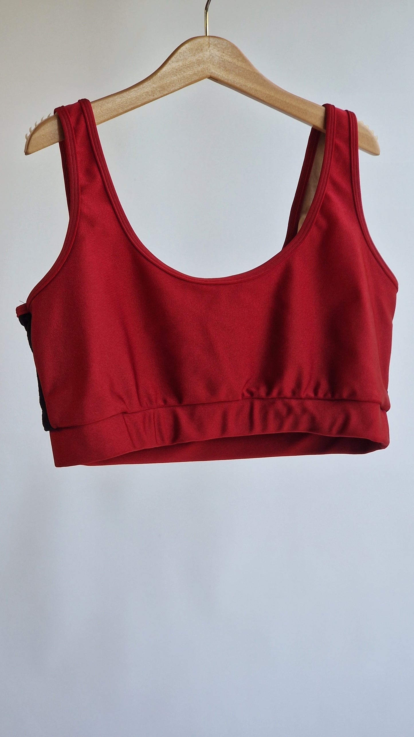 Top Vermelho e preto
