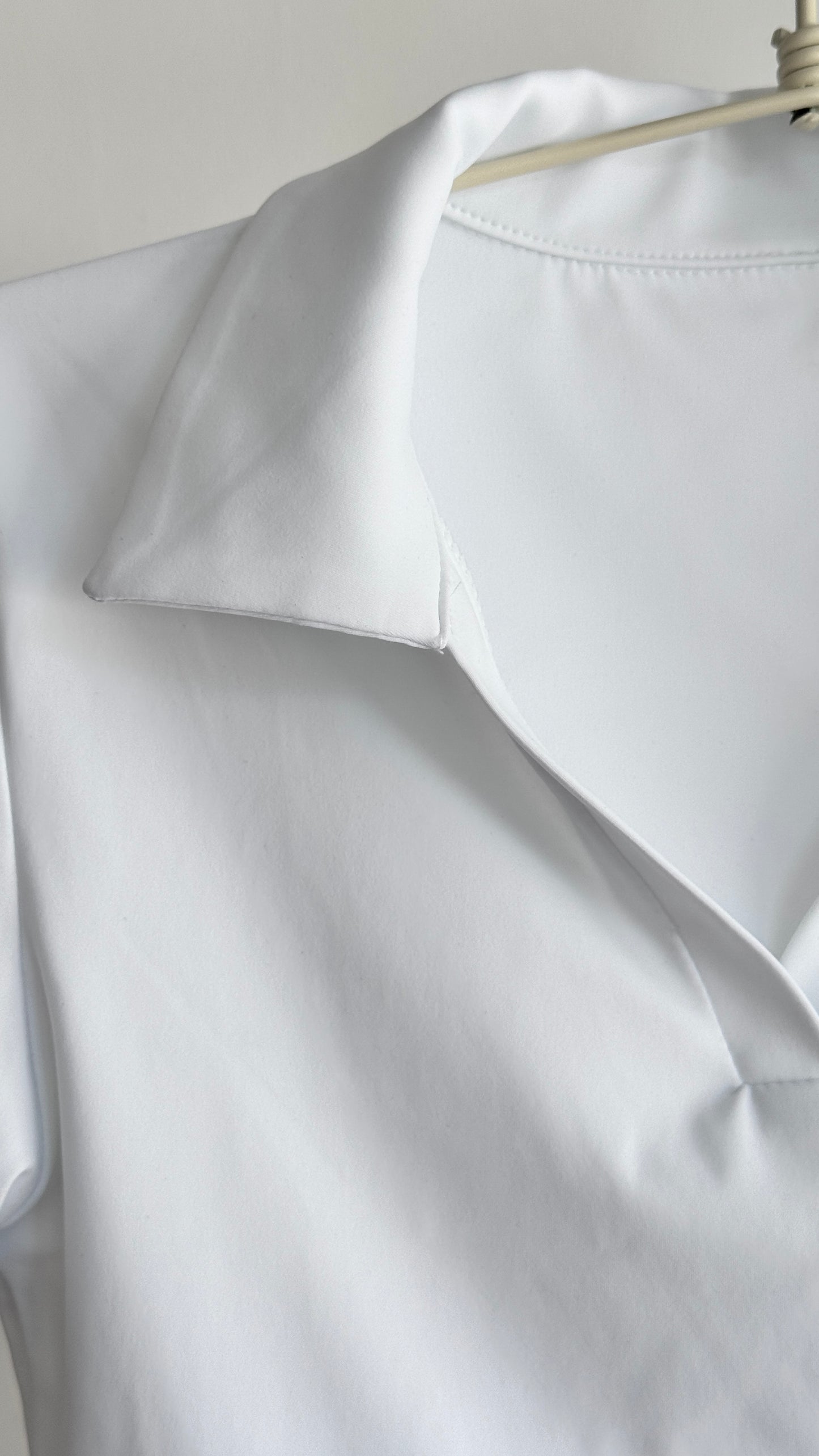 Polo Cropped Branco
