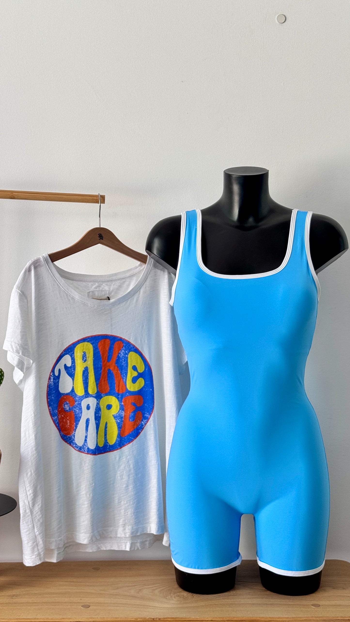 Macaquinho Retro Azul bebé