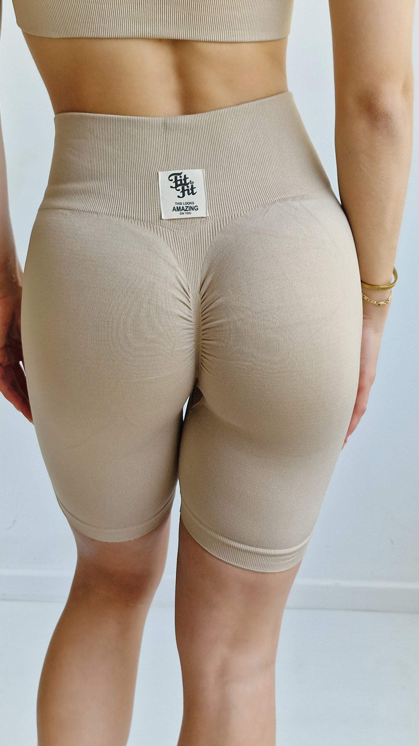 Conjunto Top e Short Silex Areia