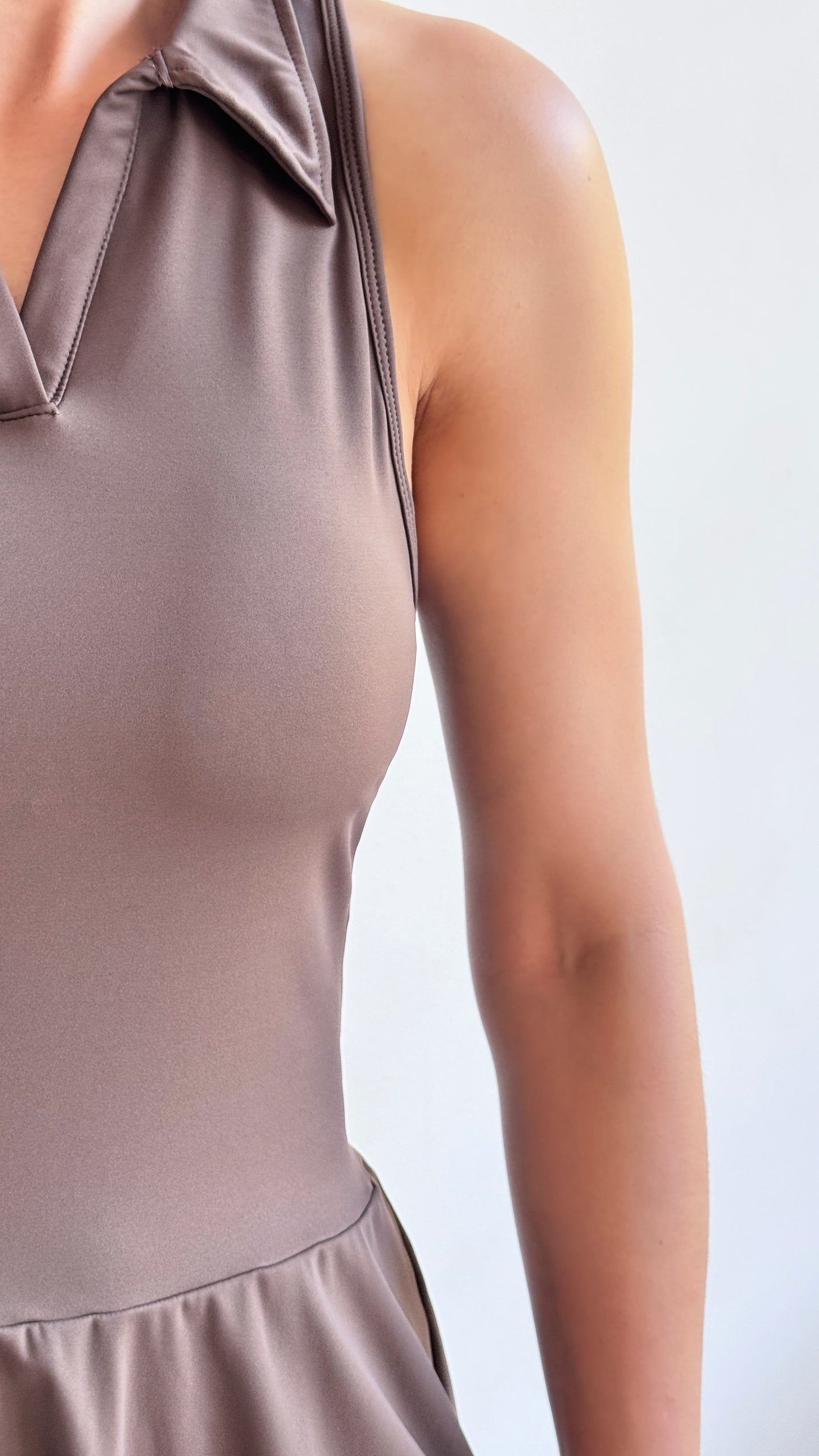 Vestido Clube Mocha Café