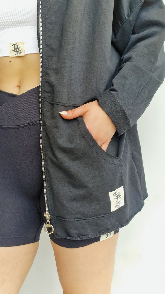 Casaco Essência Preto