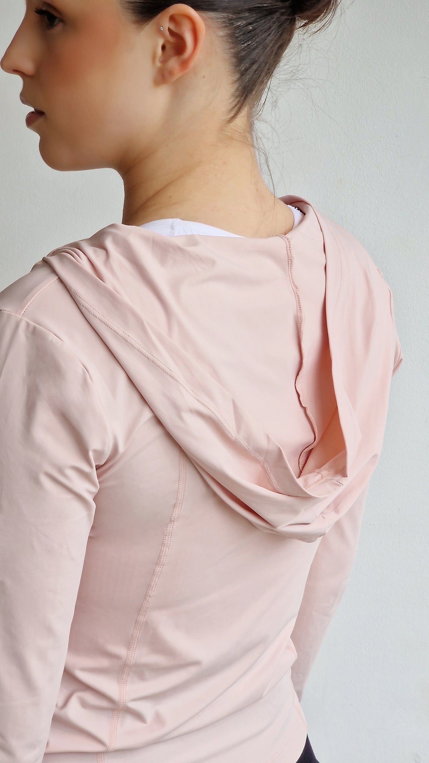 Casaco Bruma Basic Rosa Blush