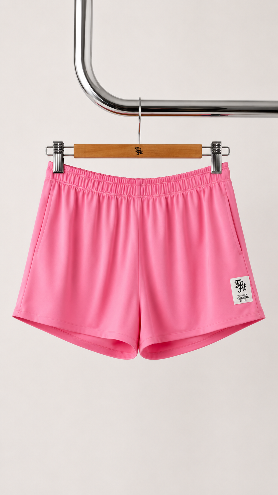 Short  Básico Rosa Chiclete
