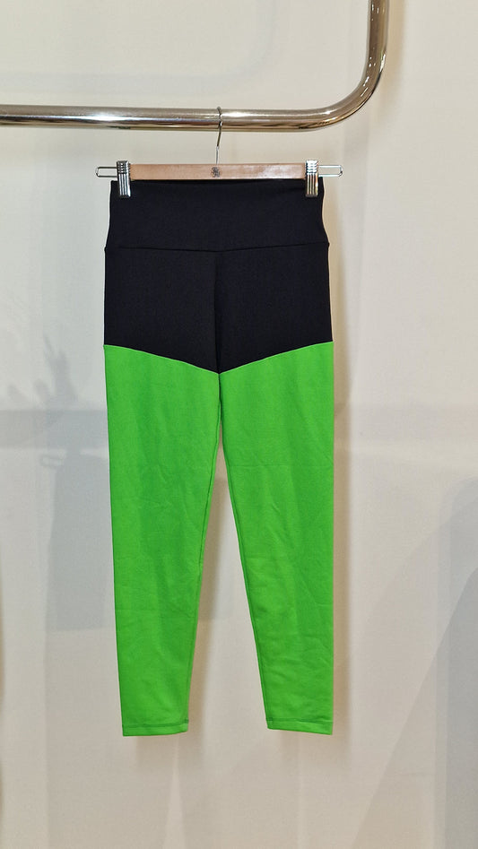 Leggings Preto/Verde