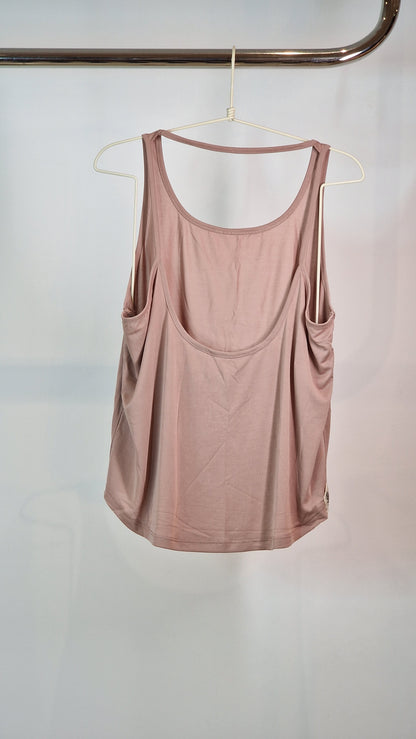Blusa Alças Finas Rosa Nude