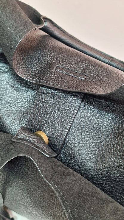 Bolsa Hobo Ecopele Preto