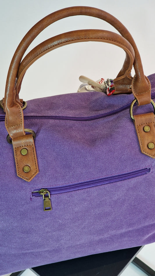 Bolsa Bowling Lilás