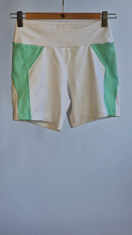 Short Branco/ Verde