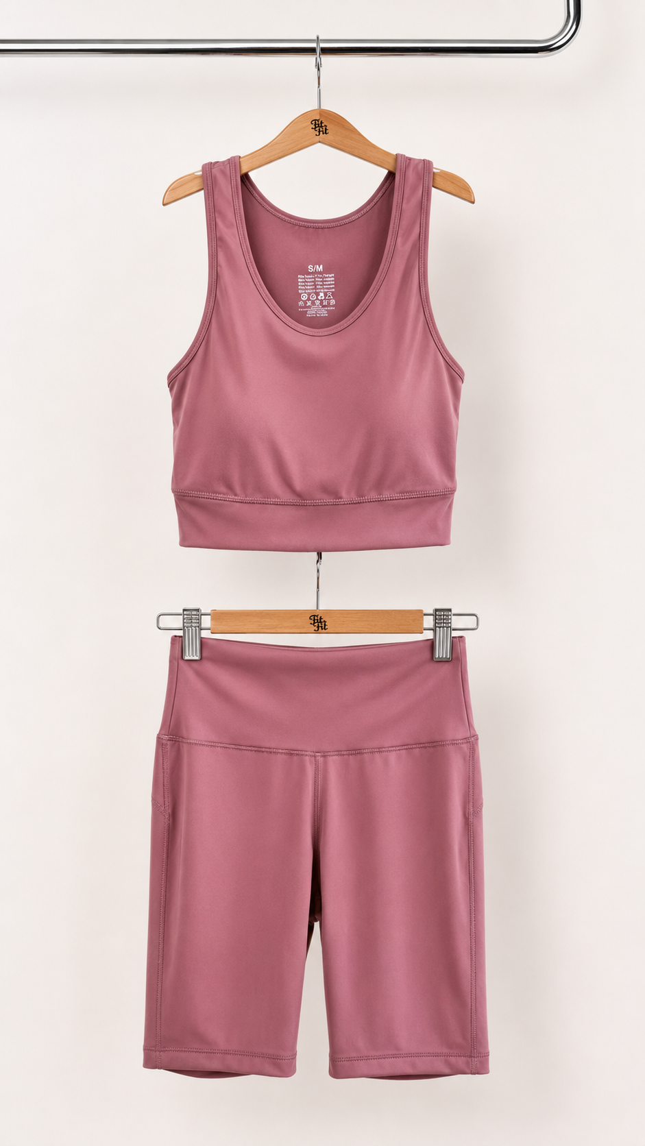 CONJUNTO 19,90€ Malva Rosado Top Nadador
