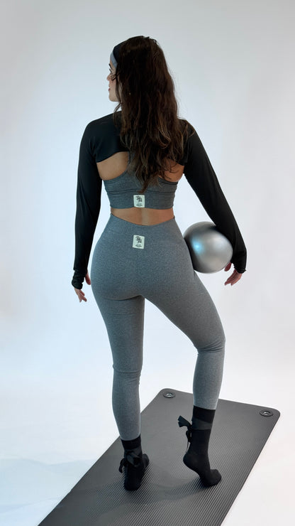 Leggings Classic Cinza Mescla