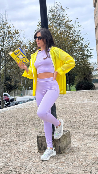 Capa de Chuva Amarela