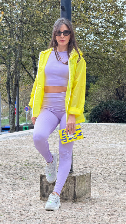 Capa de Chuva Amarela