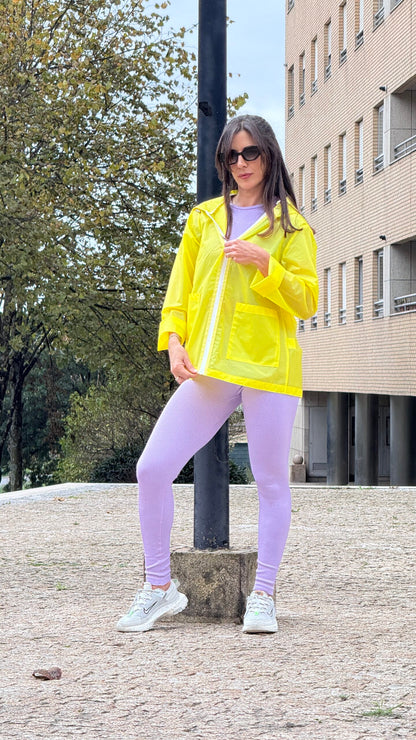 Capa de Chuva Amarela