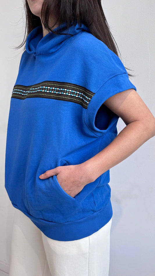 Sweater Cava Azul Royal