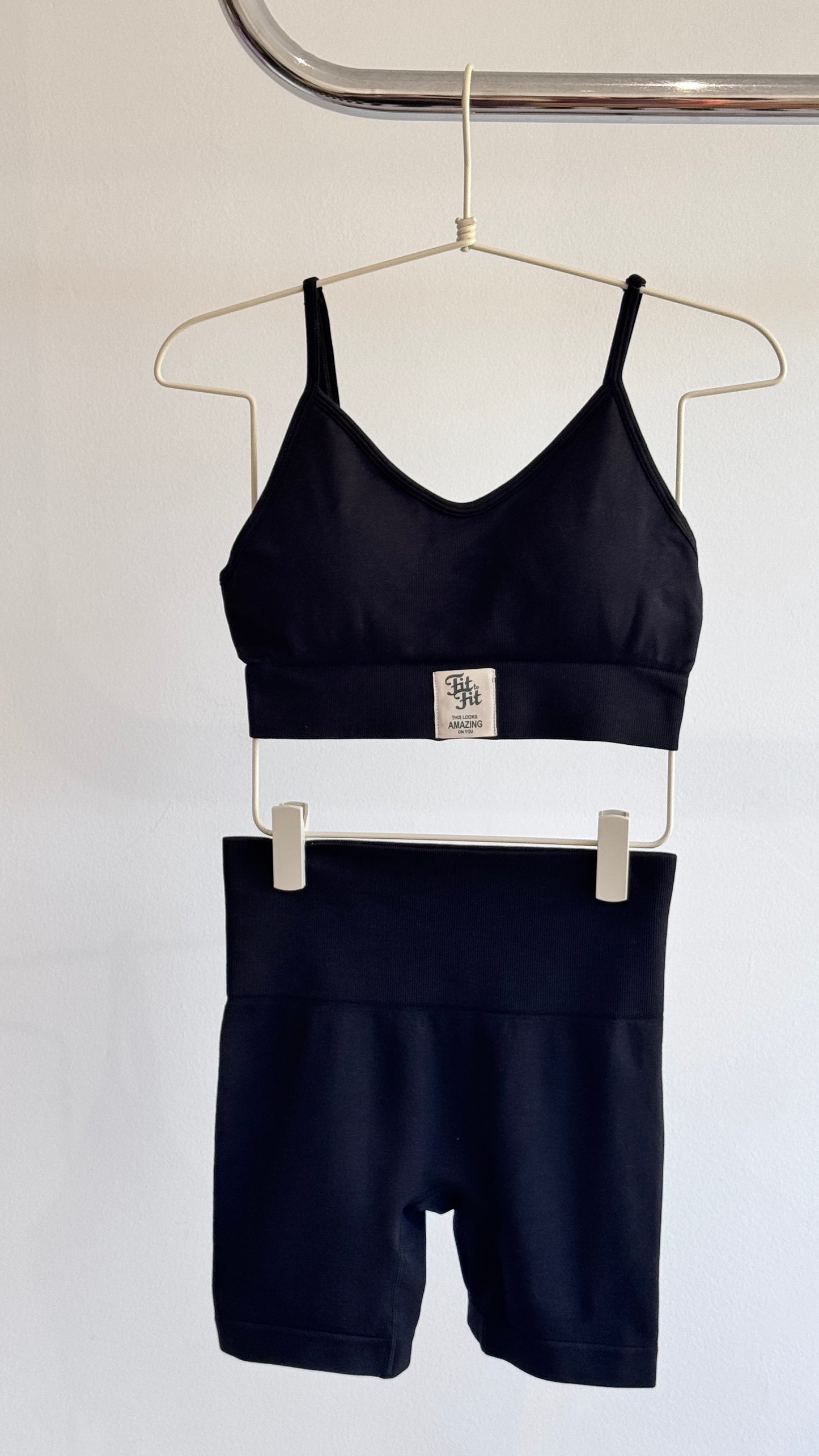 Conjunto Top e Short Carbono