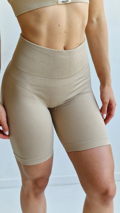 Conjunto Top e Short Silex Areia