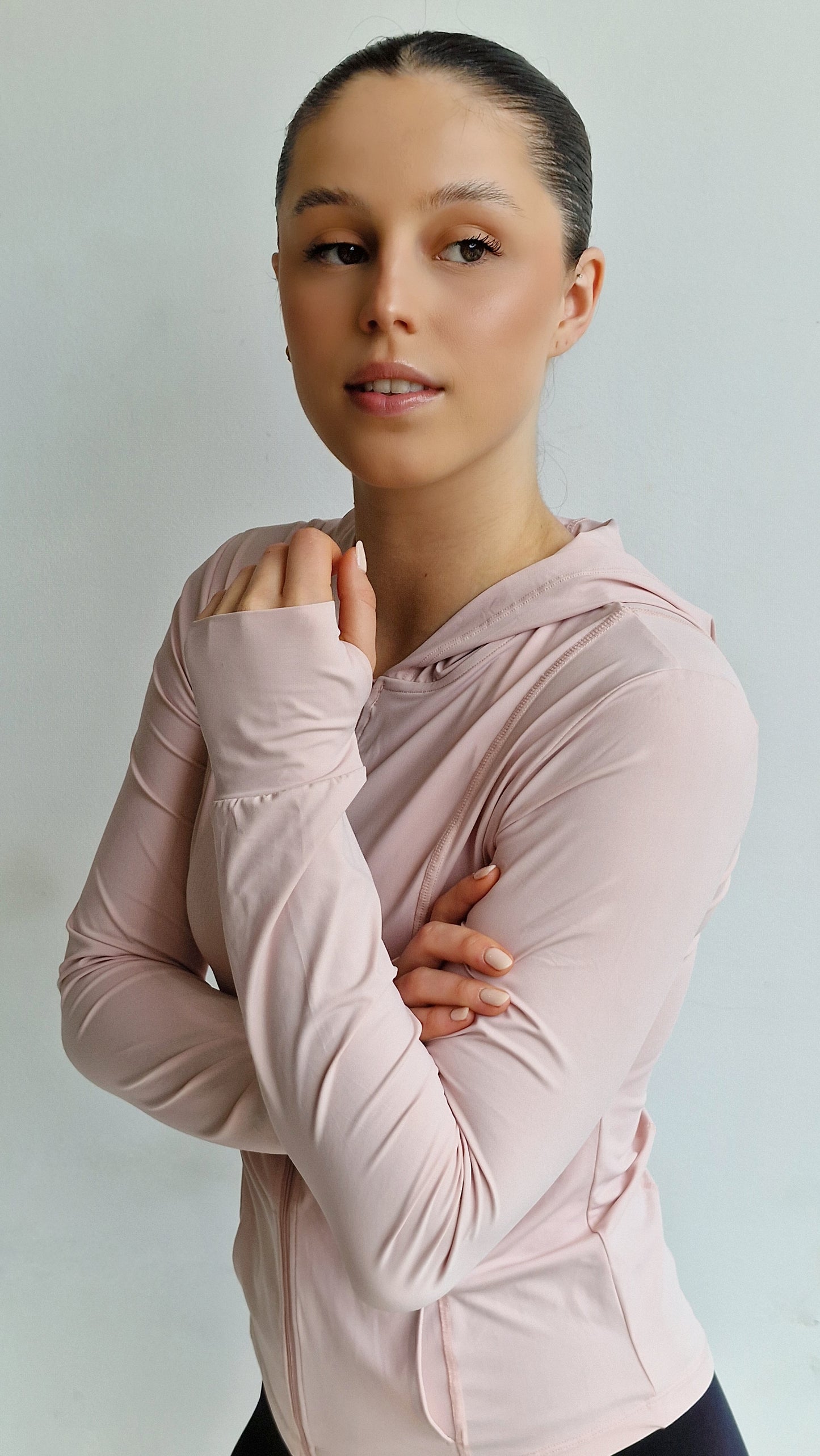 Casaco Bruma Basic Rosa Blush