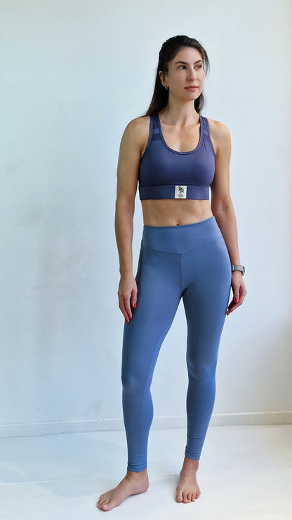 Leggings Classic Azul Hortência