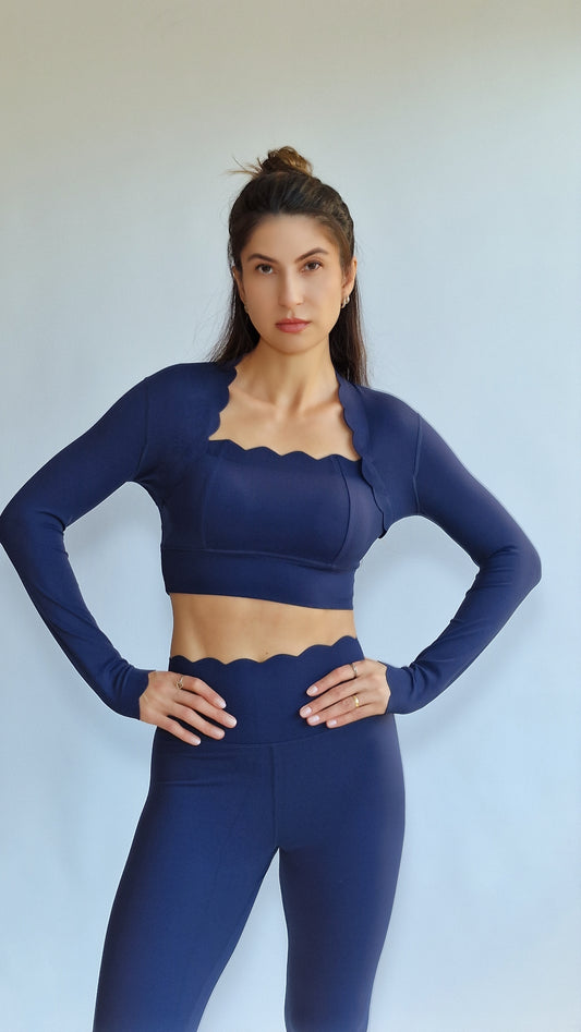 Top Scallop Manga Comprida