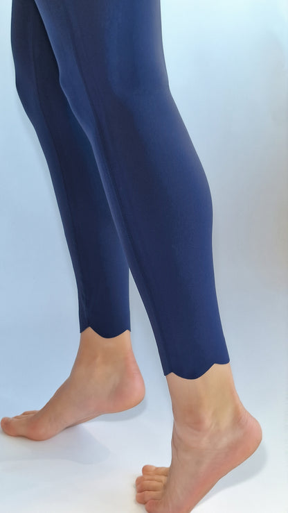 Legging Scallop Cintura Alta
