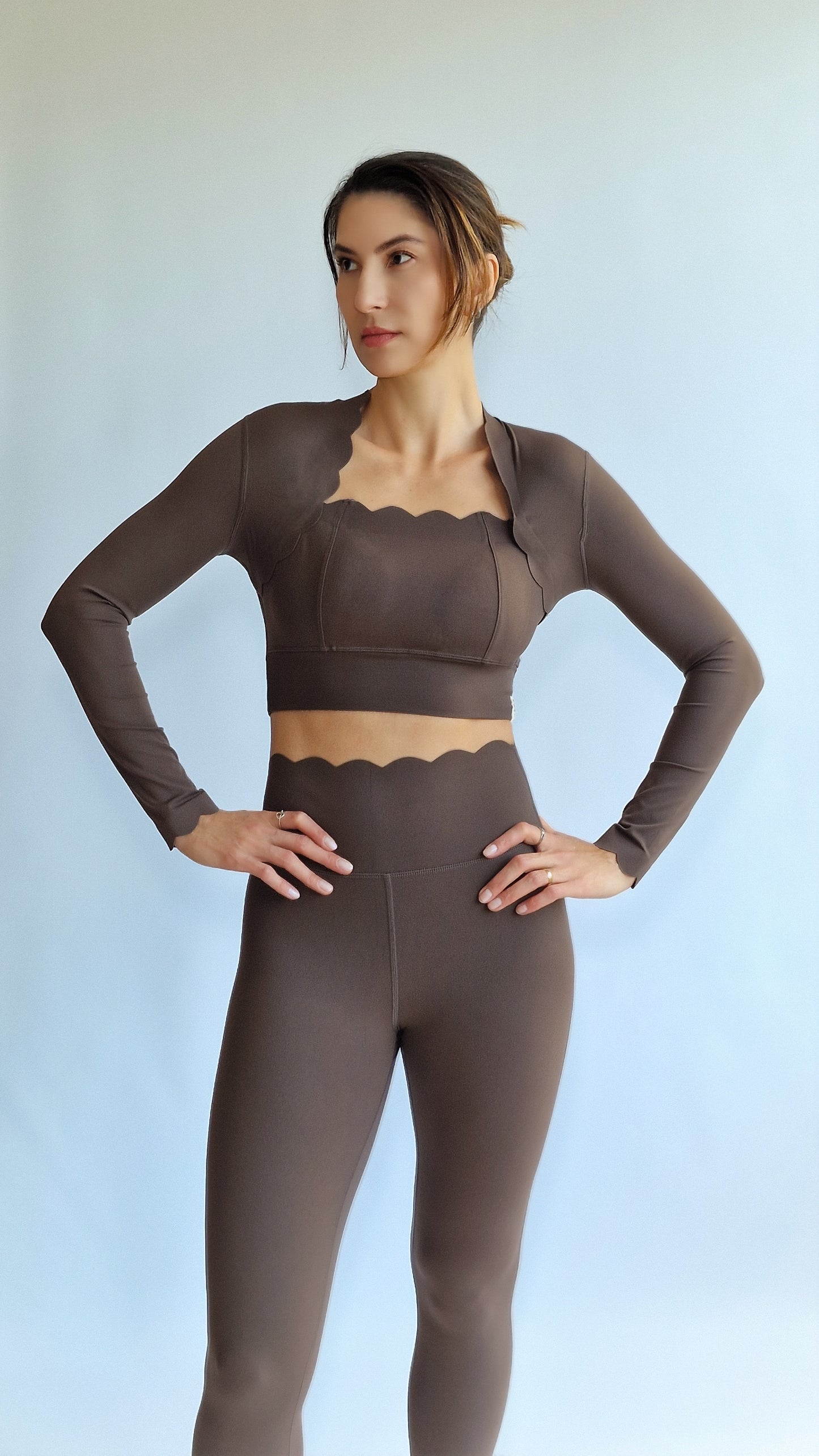 Top Scallop Manga Comprida