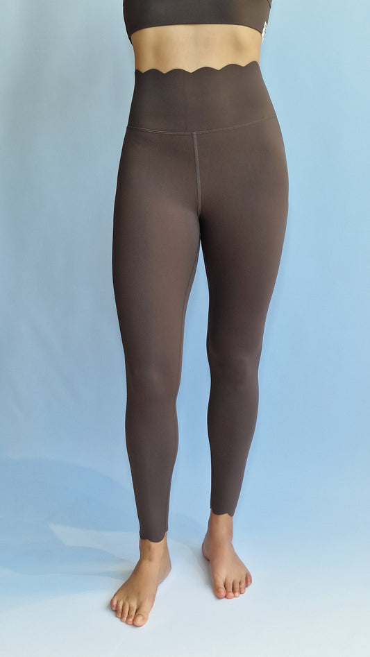 Legging Scallop Cintura Alta