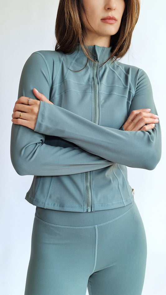 Conjunto NOX Verde/Cinza