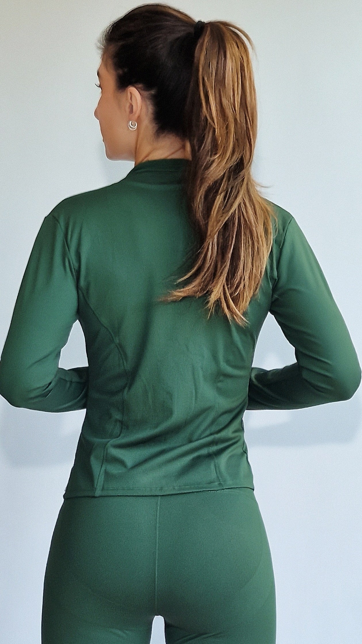 Casaco Running Basic Verde