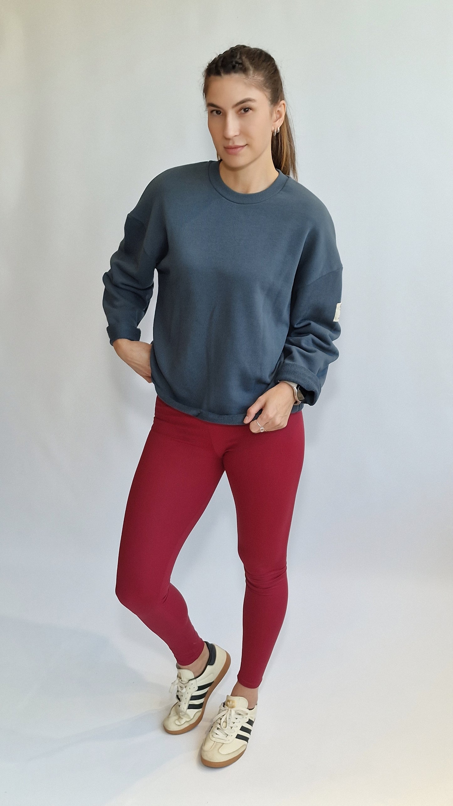 Sweater  Raw Azul Petróleo