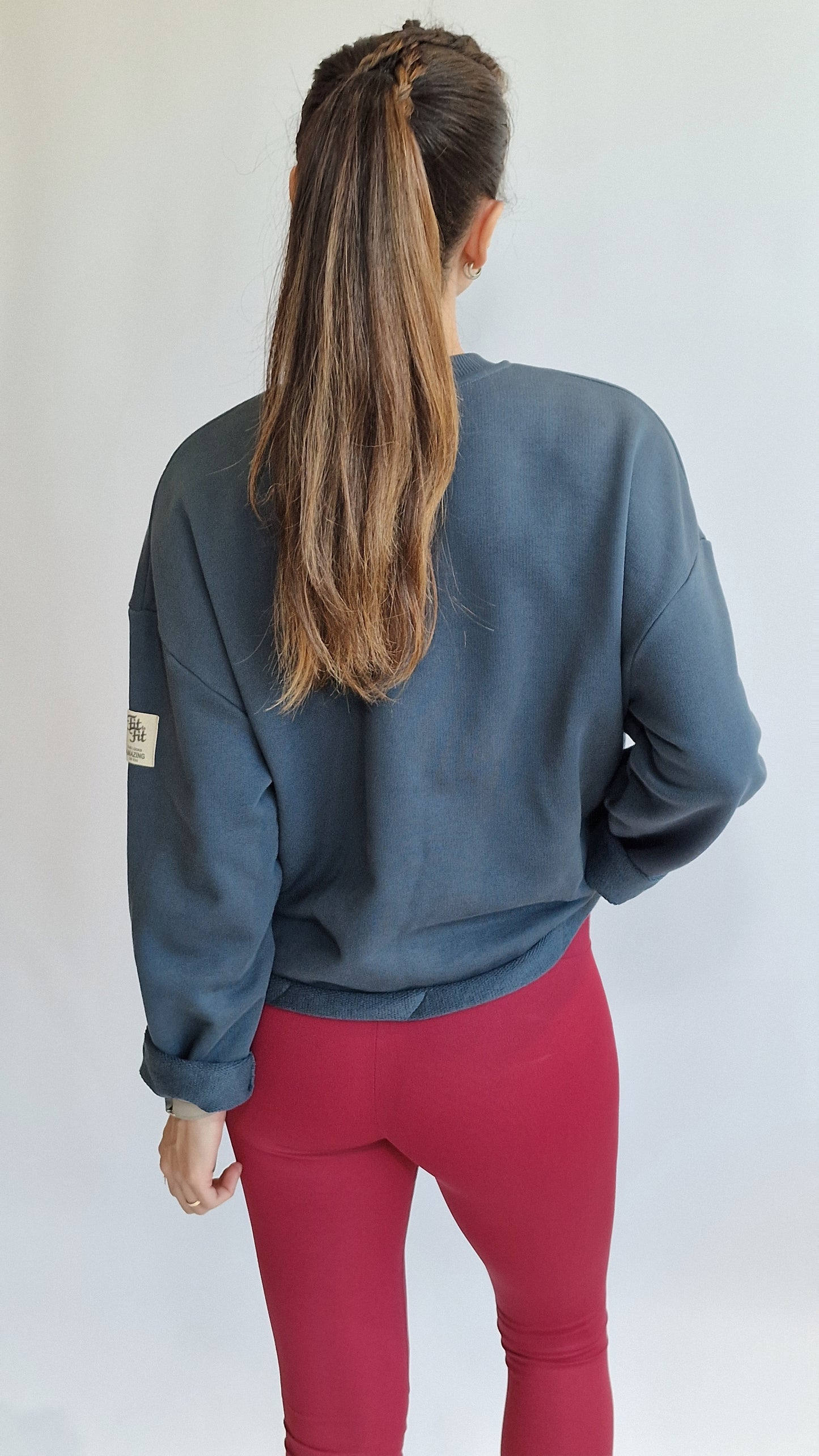 Sweater  Raw Azul Petróleo