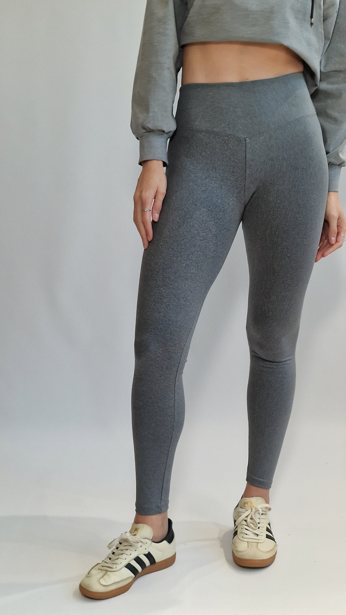 Leggings Classic Cinza Mescla