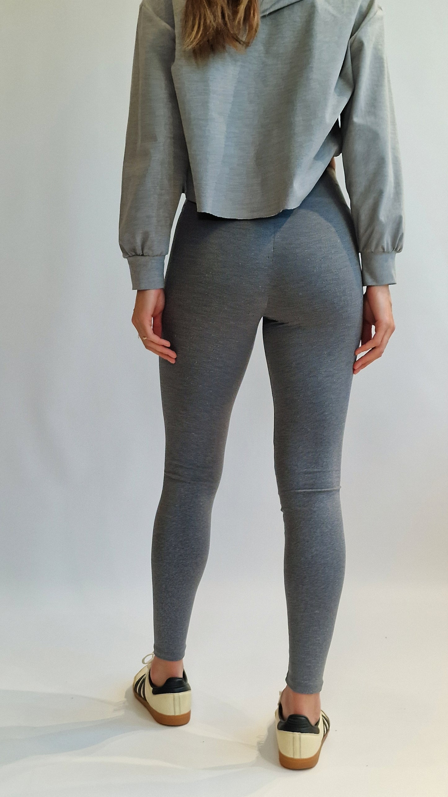 Leggings Classic Cinza Mescla