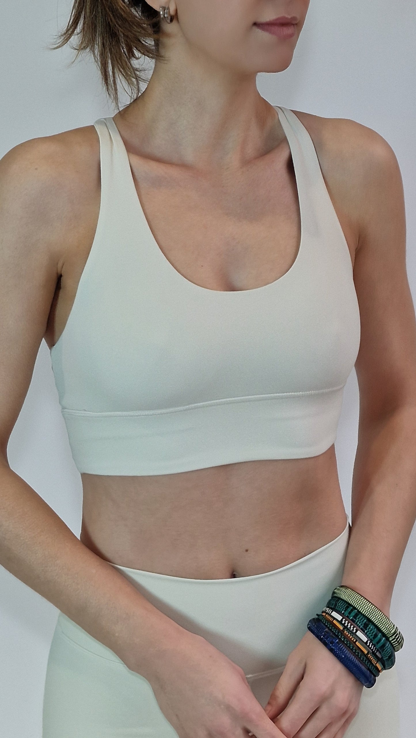 Top Alças Finas nas Costas e Decote Redondo a Frente Could Dancer