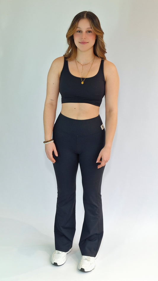 CONJUNTO MANAS E MANIAS MISS FIT- PRETO