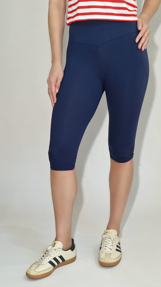 Leggings Capri Marinho