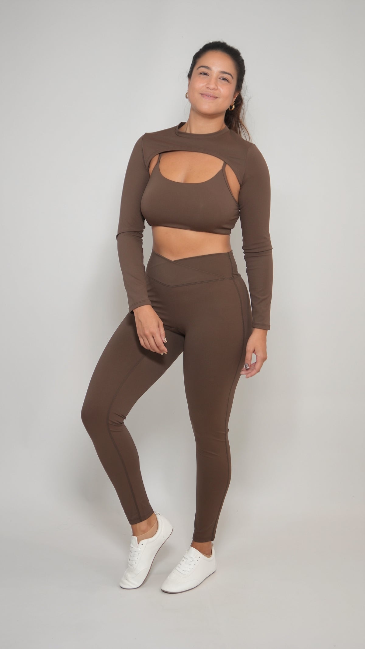 Total Look- Manguito Top e Legging Cacau