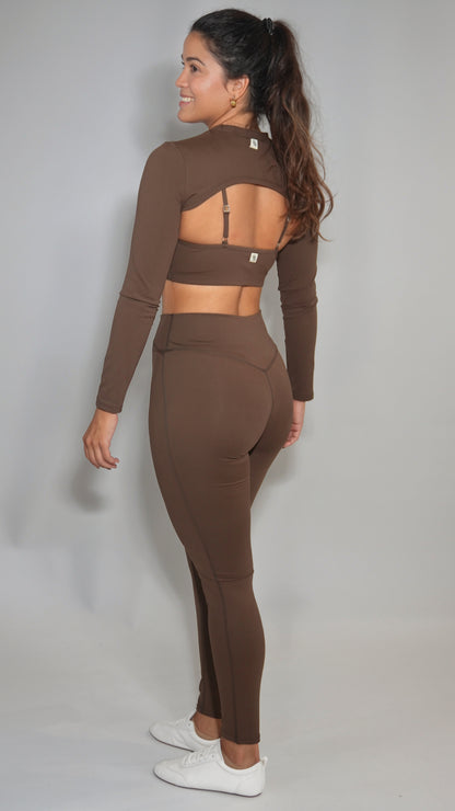 Total Look- Manguito Top e Legging Cacau