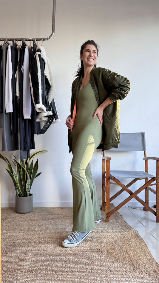 Bomber Oversized Caqui